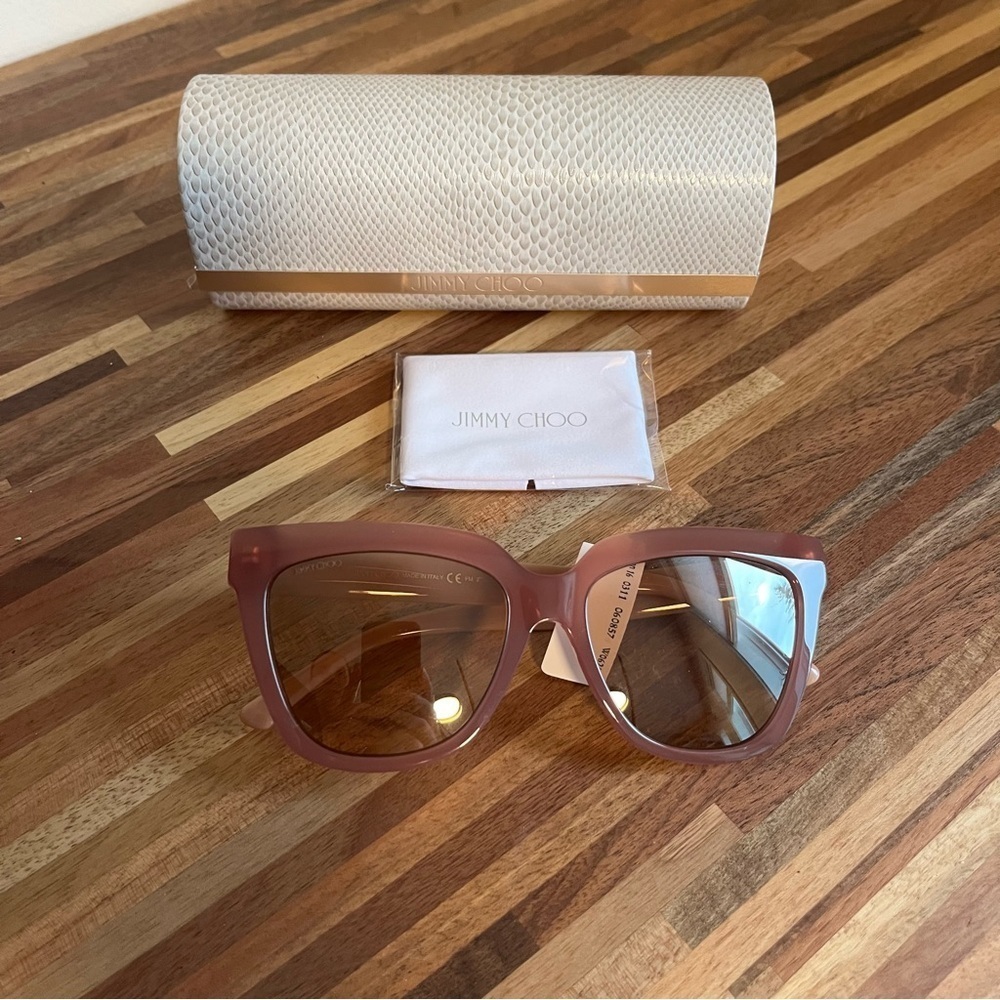 NWT Jimmy Choo JULIEKA/S FWM2S Square Sunglasses